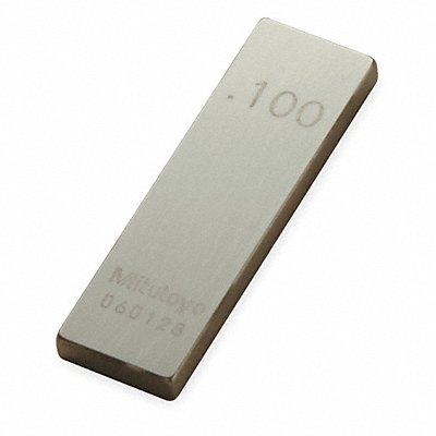 MITUTOYO 611191531 Gage Block Rectangular 0.10 In ASME 0