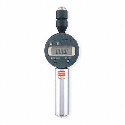 MITUTOYO 81133210 Digital Durometer Shore A 0.71 In Dia