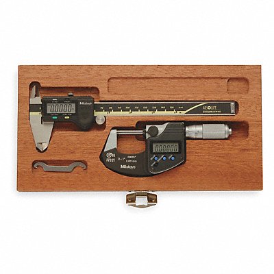 MITUTOYO 64PKA077B Precision Meas.Tool Kit Digital Caliper