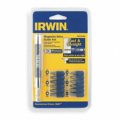 IRWIN IWAF1213 Bit Set Carbon Steel For Power Tools
