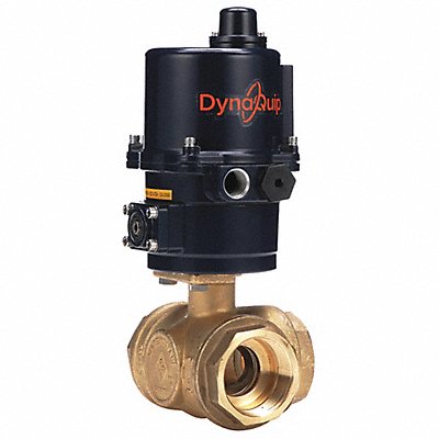 DYNAQUIP CONTROLS EYHG8AUE07 Electronic Ball Valve Brass 2 In.