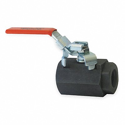 DYNAQUIP CONTROLS VLE2AK0P38 Manual 2-Way Ball Valve NPT Carbon Steel