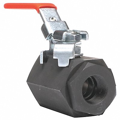 DYNAQUIP CONTROLS VLE2AK0P1 Manual 2-Way Ball Valve NPT Carbon Steel