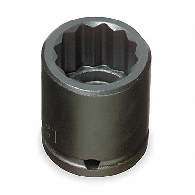 PROTO J7422 Impact Socket Steel Black Oxide 11/16 in