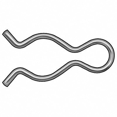 GRAINGER WWGBPXS2309 Cotter Pin 3/32 in dia 1.8125 in L PK25