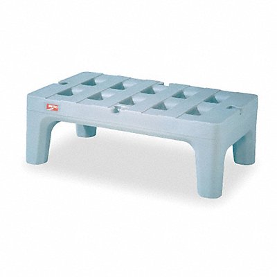 METRO HP2248PDMB Dunnage Rack 3000 lb Antimicrb PE 48 W