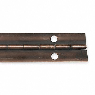 GRAINGER 1CBC6 Piano Hinge 4 ft L 1-1/2 in W