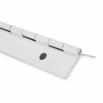 GRAINGER 1CBE9 Piano Hinge Painted 6 ft L 1-1/2 in W