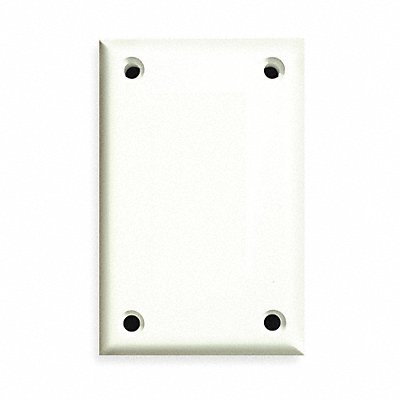 CORTECH TPBB Blank Wall Plate Jumbo White 1Gng Txtr