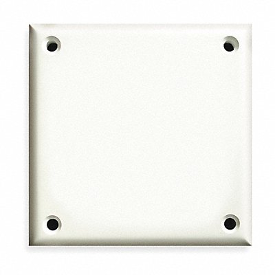 CORTECH TPDBB Blank Wall Plate Stnd Wht 2Gng Txtr