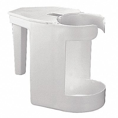 TOUGH GUY 280376 Toilet Cleaning Caddy 3 1/4 in L White