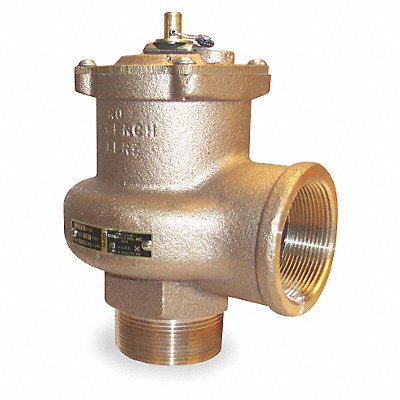 APOLLO 1420608 Safety Relief Valve 2-1/2In 15psi Bronze