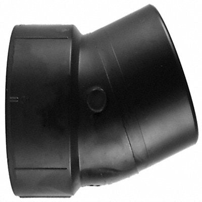 GRAINGER 2987 Street Elbow 4 x 4 in Schedule 40 Black