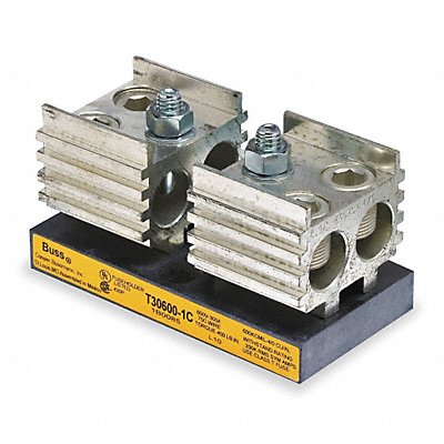 BUSSMANN T306001C Fuse Block 401 to 600A T 1 Pole