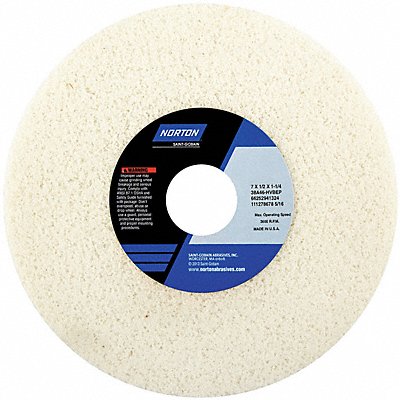 NORTON 66252941324 Grinding Wheel T1 7x1/2x1.25 AO 46G PK5