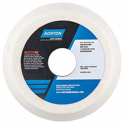 NORTON 66252838495 Flaring Cup Wheel 6 Diax2 Tx1.25 AH PK5