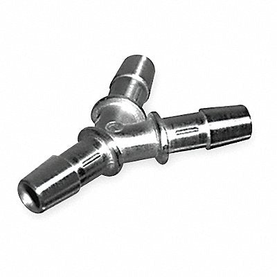 ELDON JAMES YO25SS Y Connector 5/32 In Barbed 316L SS