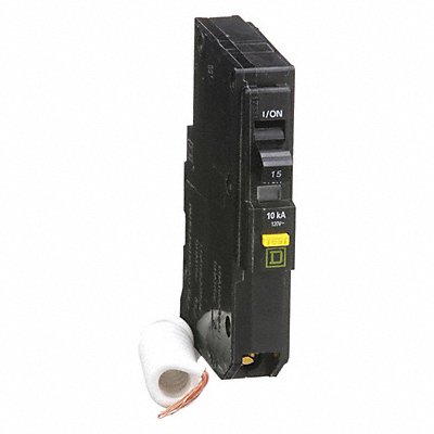 SQUARE D QO115GFI Circuit Breaker 15A Plug In 120V 1P
