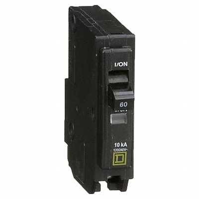 SQUARE D QO160 Circuit Breaker 60A Plug In 120/240V 1P