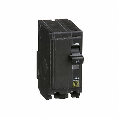 SQUARE D QO250 Circuit Breaker 50A Plug In 120/240V 2P