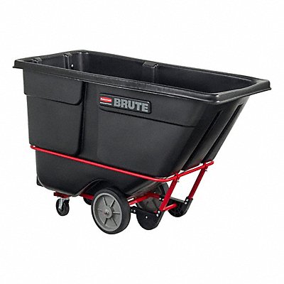 BRUTE FG131600BLA Tilt Truck Heavy-Duty 1 cu yd. 2100 lb.