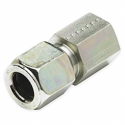 PARKER 66GBUS Connector Zinc Plated Steel CompxF 3/8In