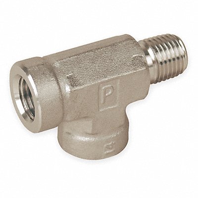 PARKER 888STSS Street Tee 316 SS 1/2 in 4500 PSI