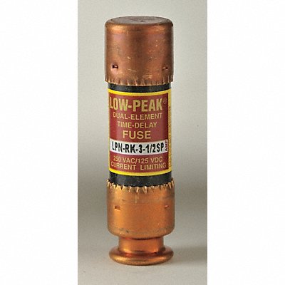 BUSSMANN LPNRK312SP Fuse Class RK1 3-1/2A LPN-RK-SP Series