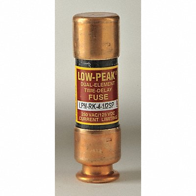 BUSSMANN LPNRK412SP Fuse Class RK1 4-1/2A LPN-RK-SP Series