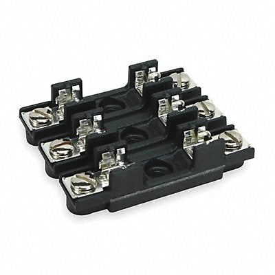 BUSSMANN S83013R Fuse Block 0 to 30A Glass/Ceramic 3 Pole