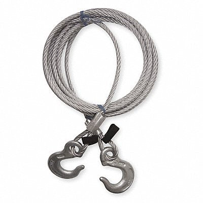 DAYTON 1DLK5 Emergency Tow Cable L20ft. 1960 lb.