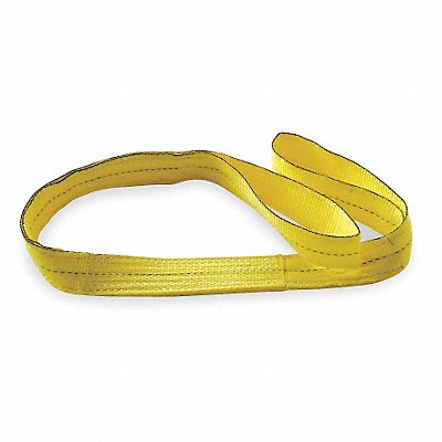 DAYTON 1DNL8 Web Sling Flat Eye 8 ft L 4 800 lb Cap.