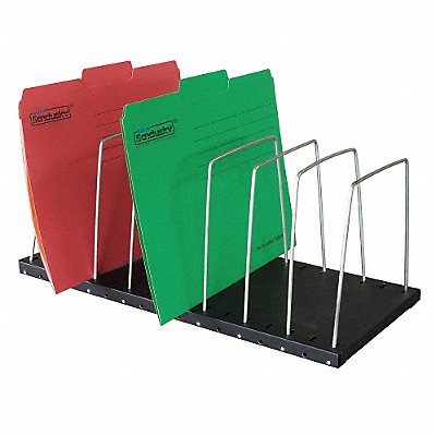 GRAINGER 1DNP7 File Holder 8 Compartments 7-1/2 in H