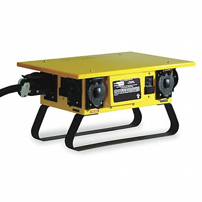 HUBBELL WIRING DEVICE-KELLEMS TPDS Power Distribution Box 50 AC (6) 5-20R