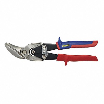 IRWIN 2073211 Offset Snips Left/Straight 9-1/2 In