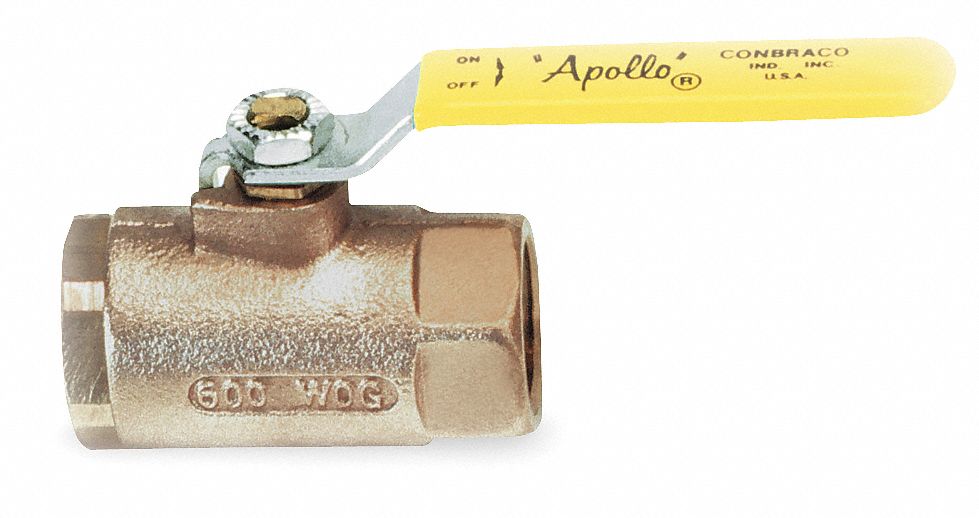 APOLLO 7010310 Manual 2-Way Ball Valve NPT Bronze