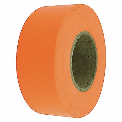 GRAINGER 1EC17A Flagging Tape Orange 150 ft L 1 3/16 in