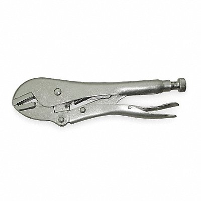 WESTWARD 1ECE8 Locking Plier Plain Grip 7 L