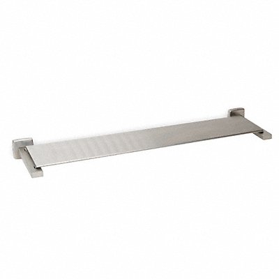GRAINGER 1ECN5 Utility Shelf SS 24 in Overall W Satin