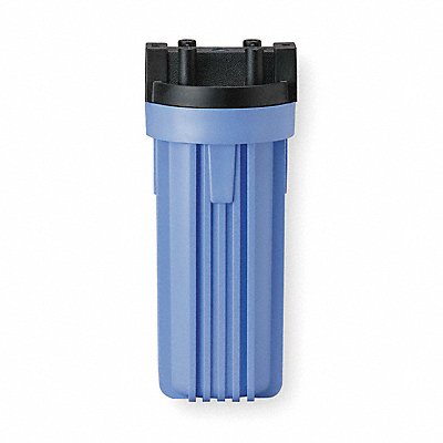 PENTAIR/PENTEK 15006775 Filter Housing 12 1/4 H 5 1/8 Dia Blue