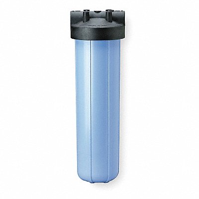 PENTAIR/PENTEK 15023575 Filter Housing 23 3/4 H 7 1/2 Dia Blue