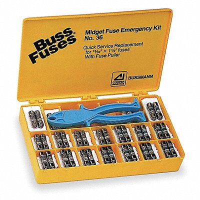 BUSSMANN NO36 Fuse Kit 36 CC/Midget FNQ FNQ-R KTK-R