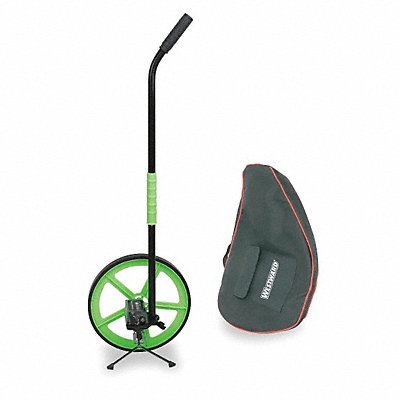 WESTWARD 1EJX6 MeasuringWheel 3Ft wheel Cap.100000Ft