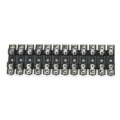 BUSSMANN S830112R Fuse Block 0 to 30A Glass/Ceramic 12 Pl