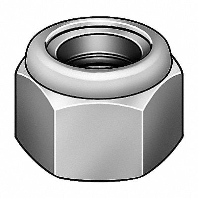 GRAINGER 5GAZ7 Lock Nut Pln Stl M48-5.00 75x48mm 1PK