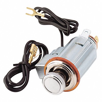 VICTOR 51408 Short Knob Lighter Black/Silver