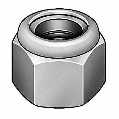 GRAINGER 4FHZ4 Lock Nut Pln Carbon Steel 1 3/4 -12 2.75x1.83 1PK