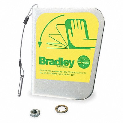 BRADLEY S30087 Stainless Handle With Harness