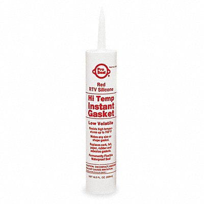 PRO SEAL 80728 RTV Gasket Maker 11.1 oz Red