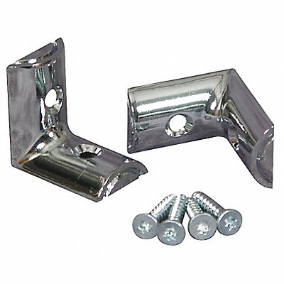 ASI GLOBAL PARTITIONS 408511950 Bracket Zinc Bright
